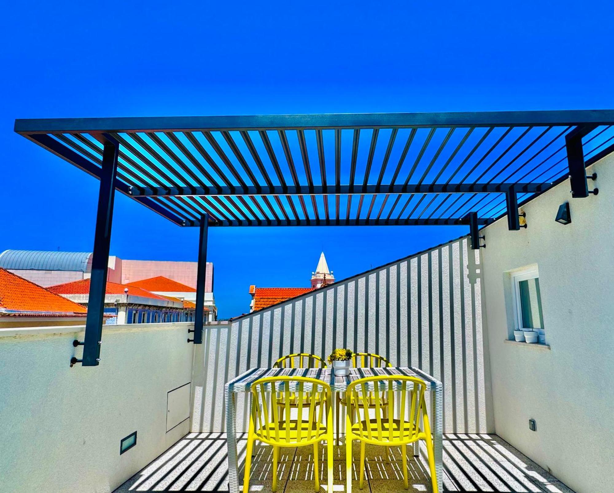 Central Tiled Apartment Aveiro Dış mekan fotoğraf